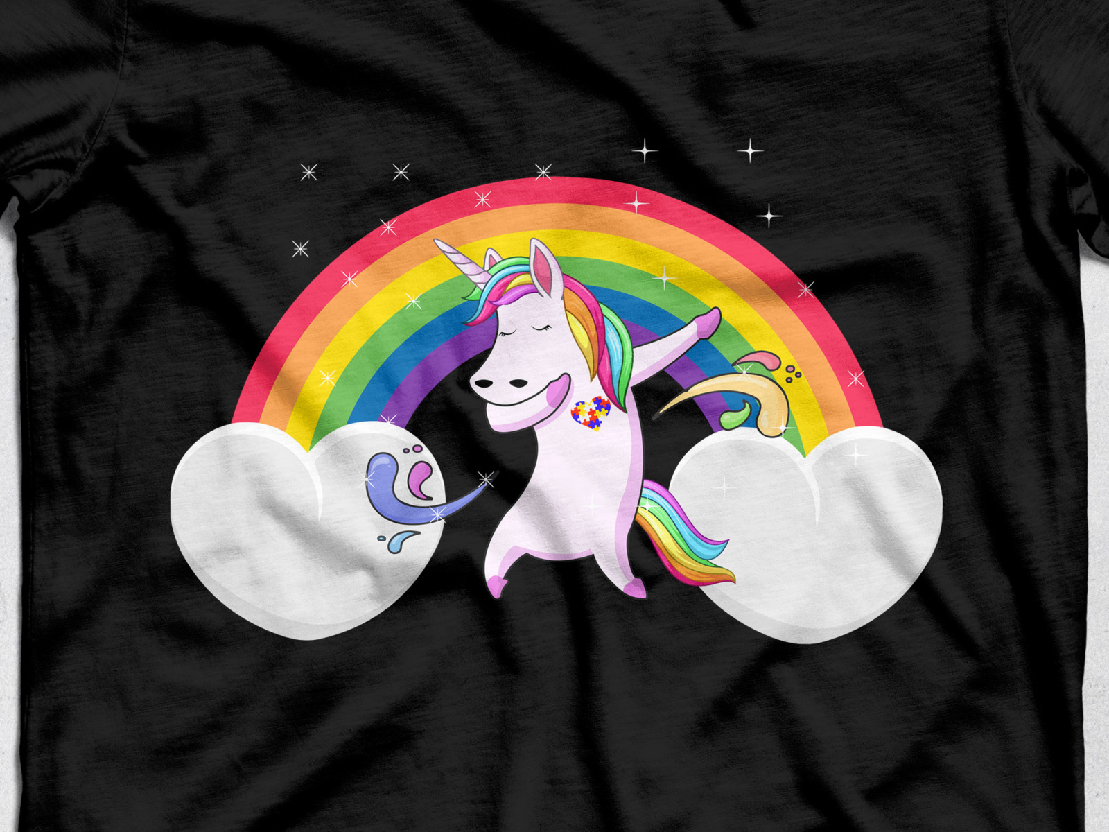 unicorn birthday shirt template